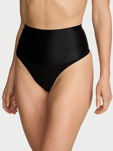 Body by Victoria - SmoothingShimmer™ Thong Panty, image 1