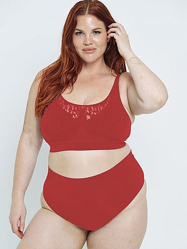 MINDD - Wireless Hourglass Scoop Neck Bra, image 1