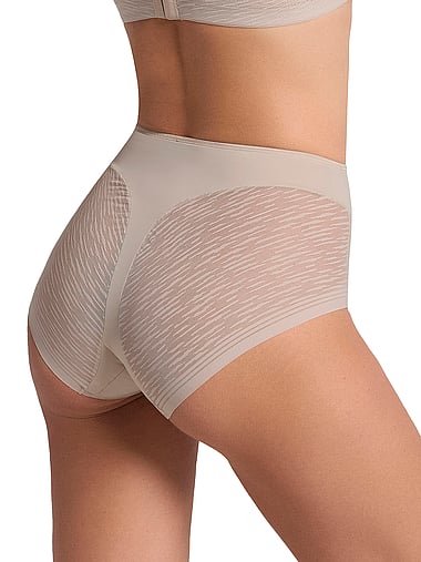 Трусы, средняя утяжка, кружево, полупрозрачная ткань — Victoria's Secret