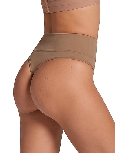 Leonisa Shapewear - Moderate Compression High-Waisted Shaper Thong Panty, image 1