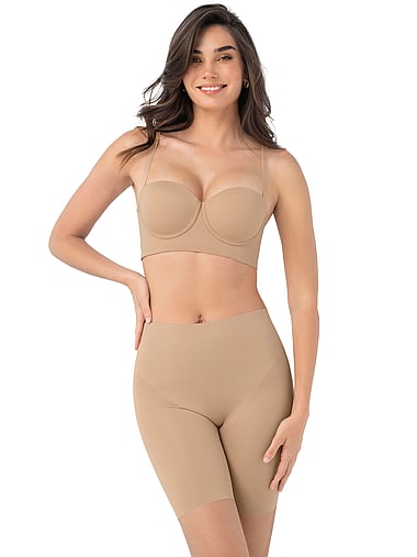 Шорты Moderate, без швов, открытая спина, моделирует силуэт — Victoria's Secret