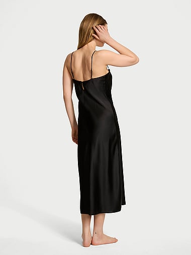 Victoria's Secret - Luxe Satin Long Slip Dress, image 2