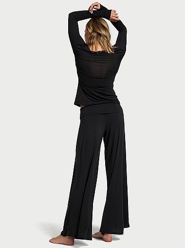 Victoria's Secret - Luxe Cashmere Blend Wide-Leg Pants, image 2