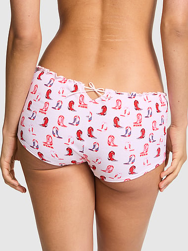 PINK - Cotton Boyshort Panty, image 2