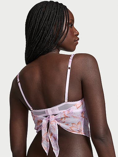 Victoria's Secret - Vintage Blossom Chiffon Handkerchief Bra Top, image 2