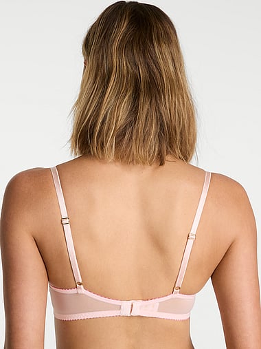 Dream Angels - Wicked Bloom Embroidery Unlined Balconette Bra, image 2