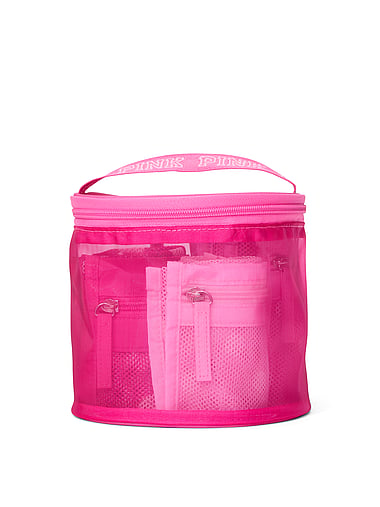 PINK - 4-Piece Delicates Wash Bag Set, image 2