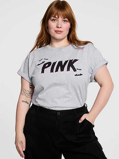 PINK - Campus Cotton™ Tee, image 1