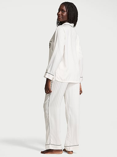 Victoria's Secret - Glazed Satin Long Pajama Set, image 2