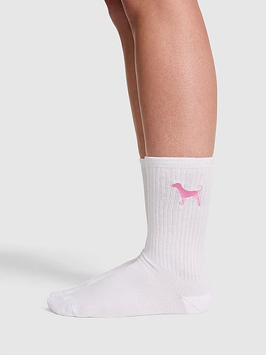 PINK - 2-Pack Crew Socks, image 1