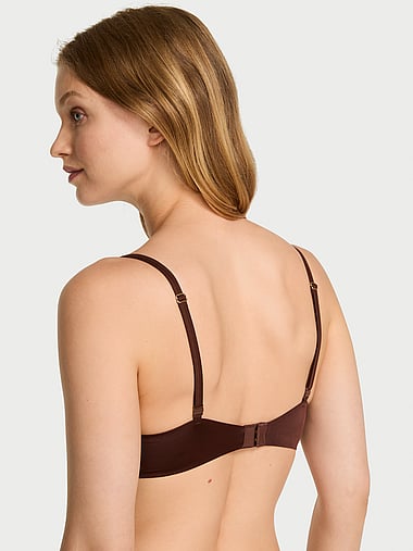Very Sexy - Smooth Lace-Trim Push-Up Bra in Lace Trim, image 2