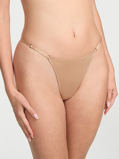 Трусы-стринги-ви, регулируется, кружево — Victoria's Secret