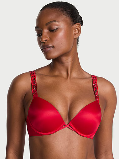 Very Sexy - Logo Shine Strap Push-Up Bra, image 1