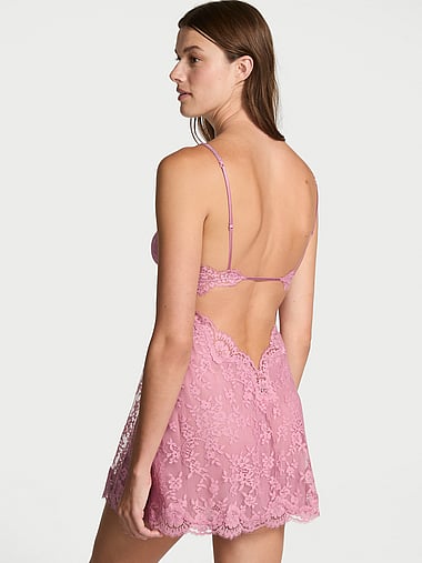 Dream Angels - Twinkle Strap Lace Mini Slip Dress, image 2
