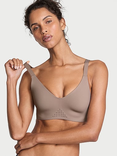 Спортивное бра VSX Featherweight™, V-образный вырез — Victoria's Secret