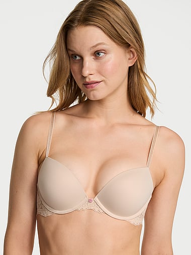 Dream Angels - Smooth & Lace Push-Up Bra, image 1
