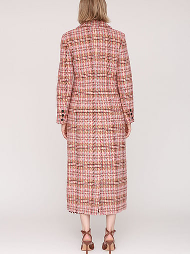 Avec Les Filles - Cutaway Maxi Tailored Coat, image 2