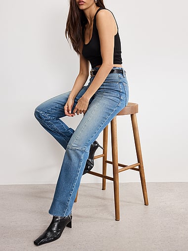 Good American - Good Icon Straight Jeans, image 1