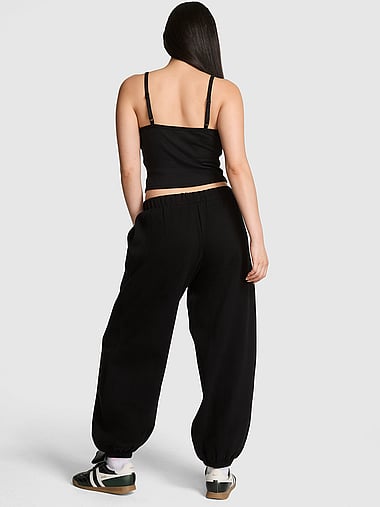 PINK - Campus Fleece™ Oversized Sweatpants, image 2