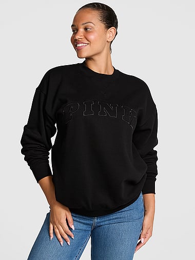 PINK - Campus Fleece™ Crew Sweatshirt, image 1