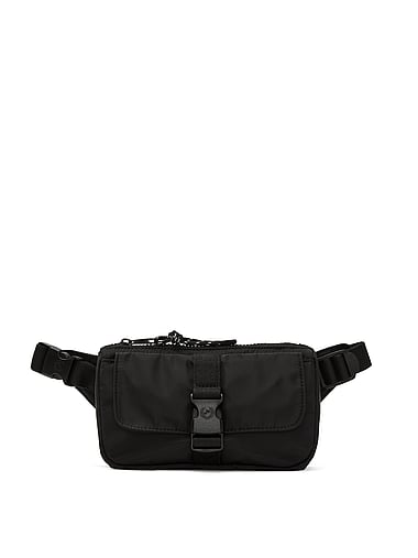 PINK - Nylon Convertible Sling Bag, image 1
