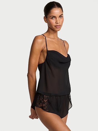 トップス INSCRIRE Lingerie Camisole Lingerie Camisole Dress, White – SourceUnknown