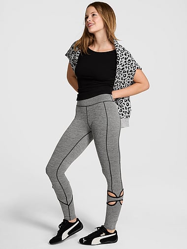 PINK - PINK Relay™ Cut-Out Leggings, image 1