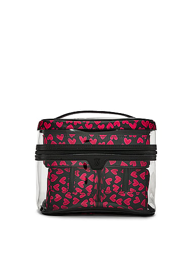 Sac Fourre-tout Victoria's Secret Love Victoria - Noir Avec Pochette Maquillage - Occasion