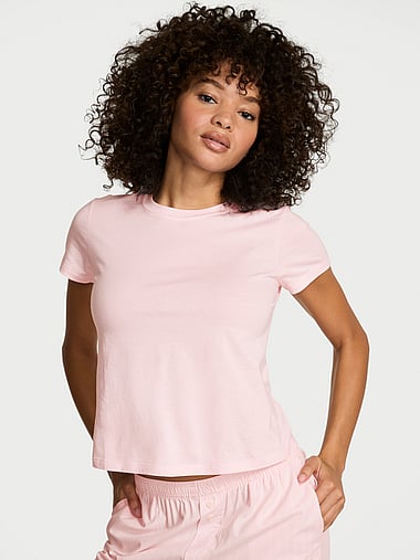 Victoria's Secret - Mix & Match Sleep Perfect Cotton Tee, image 1