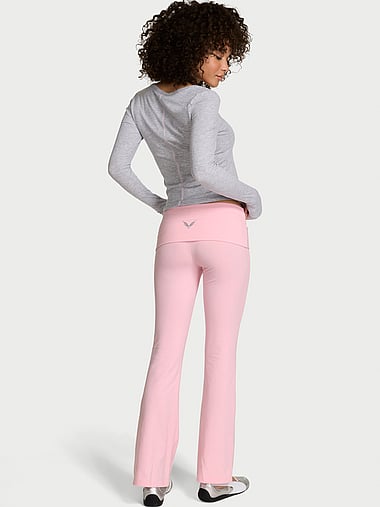 Angel Essentials - Cotton Foldover Flare Legging, image 2