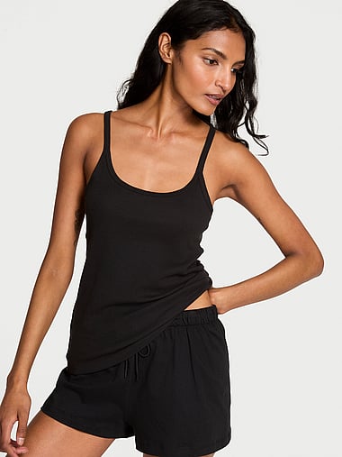 Пижамный топ Perfect, в рубчик — Victoria's Secret