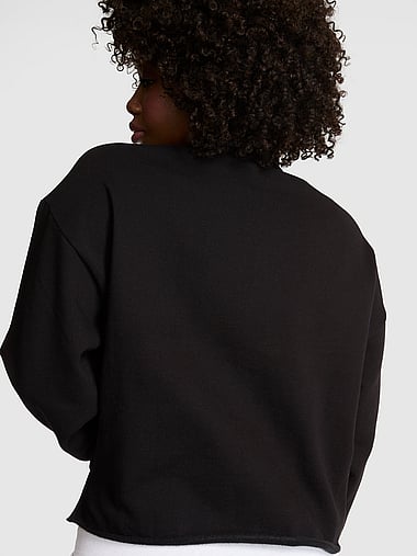 PINK - Campus Fleece™ Quarter-Zip Straight-Cut Sweatshirt, image 2