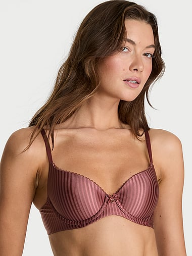 Body by Victoria - Lightly Lined Demi Bra in Jacquard, image 1