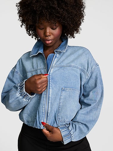 Outerwear, Jackets, Zip-ups, and More - PINK