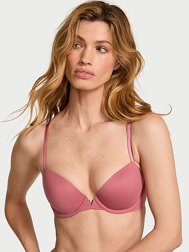 Love Cloud - Smooth Lightly Lined Plunge Demi Bra in Smooth, image 1