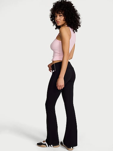 Angel Essentials - Cotton Foldover Flare Legging, image 2