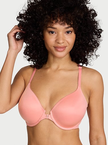 Body by Victoria - Lightly Lined Lace Racerback Full-Coverage Bra, image 1