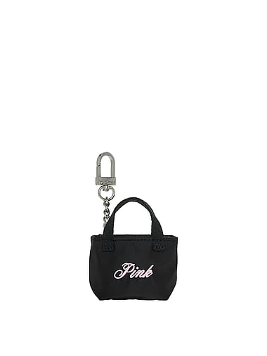 PINK - Mini Tote Keychain Charm, image 1