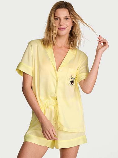 Haut De Pyjama Victoria's Secret Taille M Gris - Marque Comfort Colors, Occasion Très Bon état