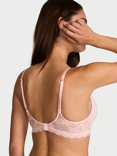 Dream Angels - Smooth & Lace Wireless Push-Up Bra, image 2