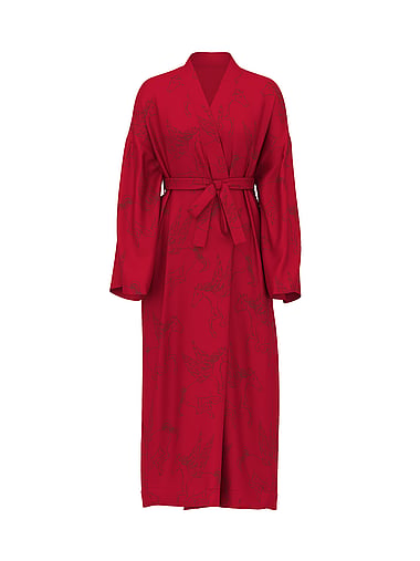 Victoria's Secret - Equestrian Glam Satin Long Robe