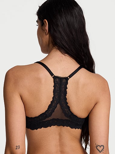 Body by Victoria - Perfect Shape Lace Racerback Push-Up Bra, image 2