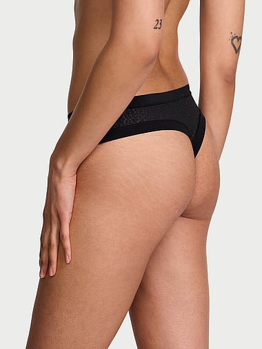 No-Show - No-Show Leopard Lace Thong Panty, image 2