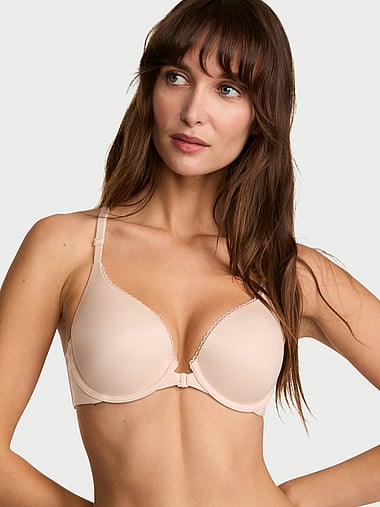Body by Victoria - Perfect Shape Lace Racerback Push-Up Bra, image 1