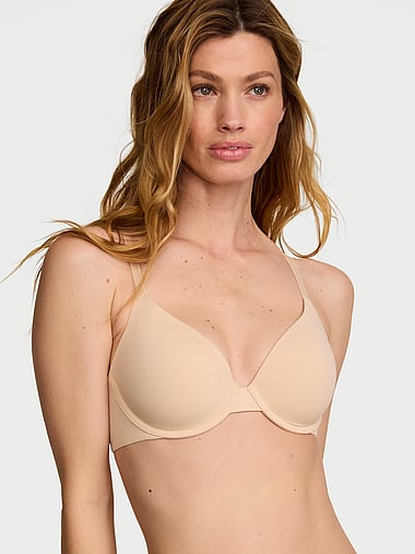 Бра, лёгкая чашка, полное покрытие, гладкая ткань — Victoria's Secret