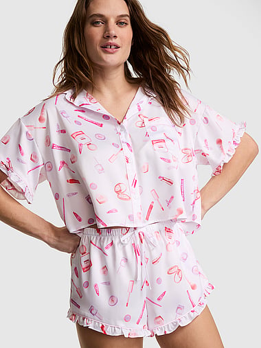 white christmas dresses Simply Southern Pj Set Ruffle Dots main image 0
