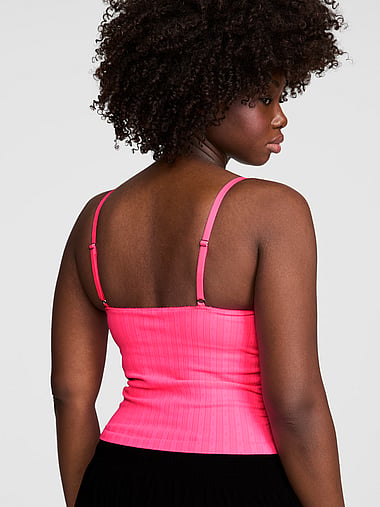 THESHISHIKUI ニットキャミ P.PINK タンクトップ KNIT CAMI / P.PINK – SHISHIKUI