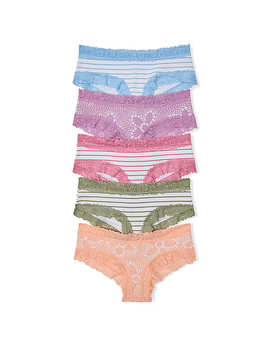 Calvin Klein Underwear THONG 5 PACK - Perizoma - multi-coloured/orange