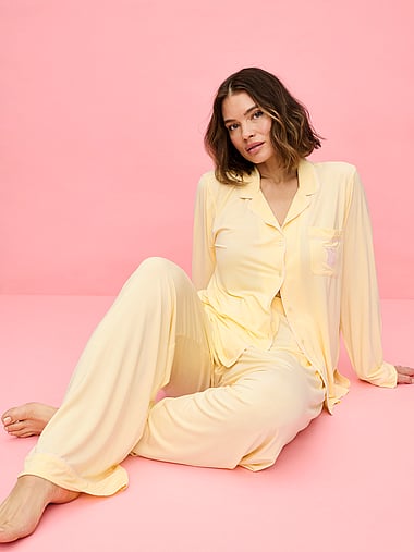 Women'secret Pigiama Lungo Mix And Match Weekend Scape | Cotone Better Cotton