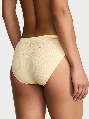 Seamless - Seamless Floral Rib Bikini Panty, image 2